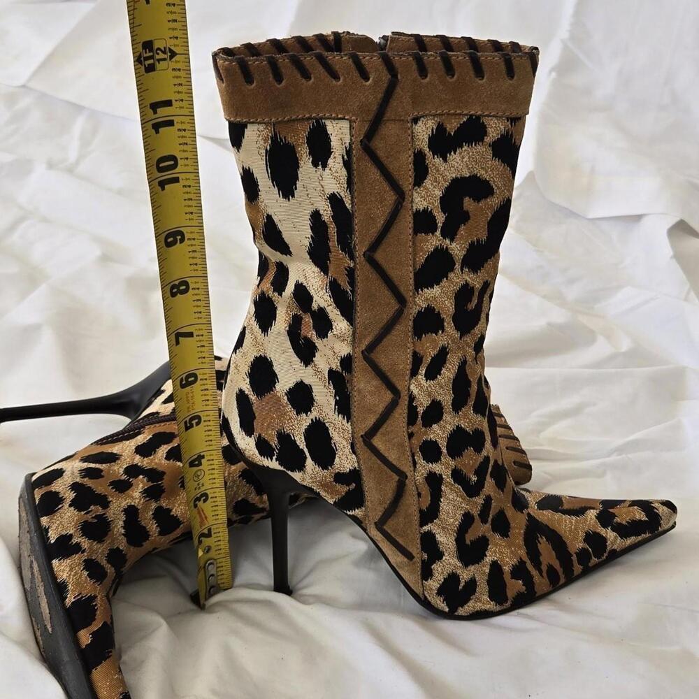 Casadei Leopard Print Ankle Boots are Stunning!!